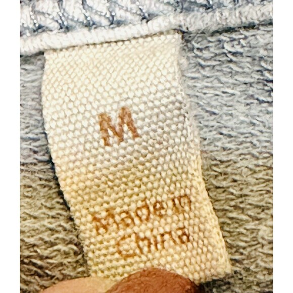 Soft Surroundings Women Size M Blue Mist Eyelet Tasseled Tunic Top Boho - Picture 11 of 12